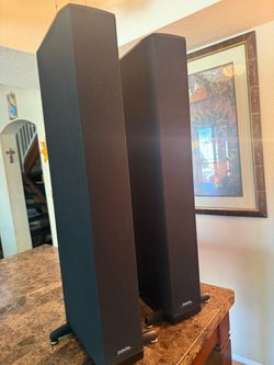 Definitive Technology BP-8020ST™. Powered Floor Standing Speakers (see description