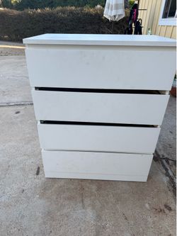 Free ikea dresser cosmetic damage but still functional