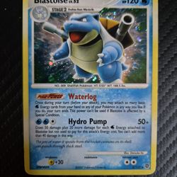 Pokemon Card Blastoise 