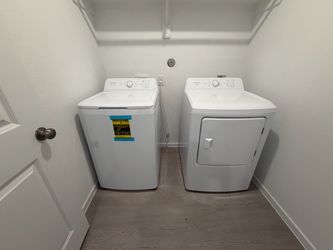 Washer and Dryer