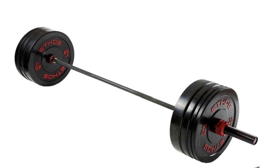 Ethos Olympic barbell and weights