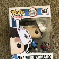 Tanjiro Kamado Hottopic Exclusive Funko Pop 