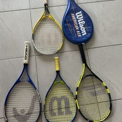 All Tennis Rackets $40