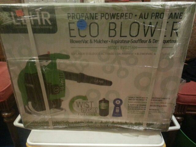 LEHR Propane Powered Eco Leaf Blower