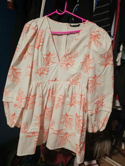 Coral dress