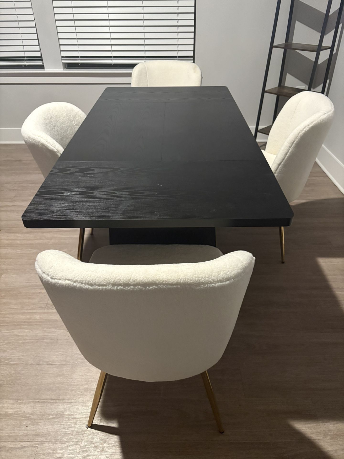 Wooden Dinning  Table / 4 Chairs 