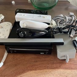 Wii Console And Controllers $50