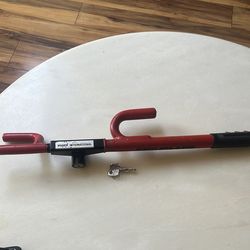 Super club steering wheel lock