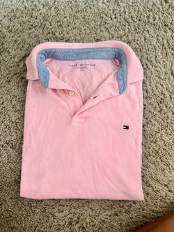 Small Pink men’s Tommy Hilfiger collard shirt