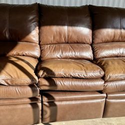 Leather Sofa 