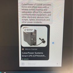 Cyber power UT2200E