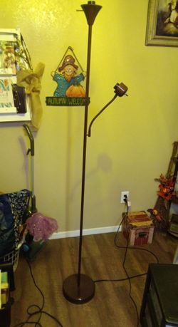 Tall floor lamp