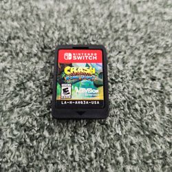 Crash Bandicoot N-Sane Trilogy (Nintendo Switch, 2017) - No Case