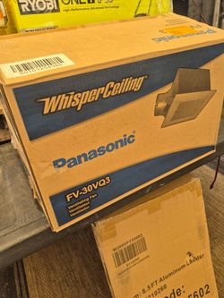 PANASONIC FV-30VQ3. VENTILATING FAN