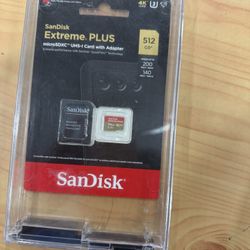 Sandisk 512 Extreme Plus Micro 