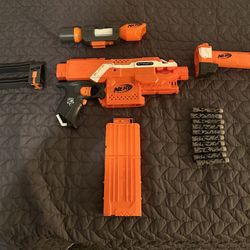Nerf stryfe and Nerf Vest with small gun