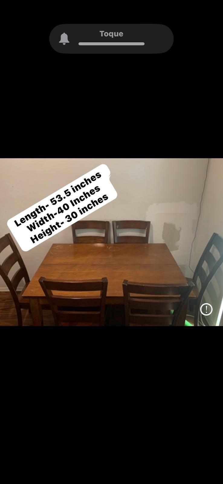 Table  +6 Chair