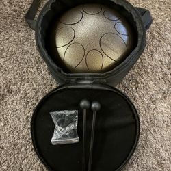 Asmuse Metal Tongue Drum Instrument