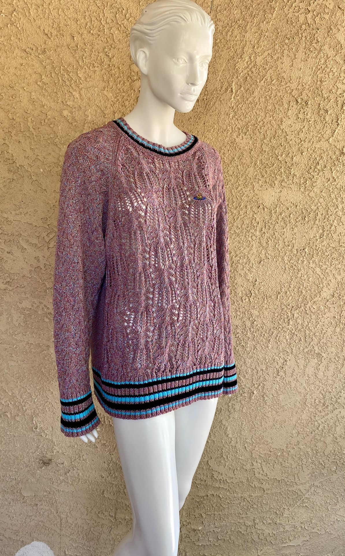 NWT ss24 Vivienne Westwood ‘Range’ Knit Jumper