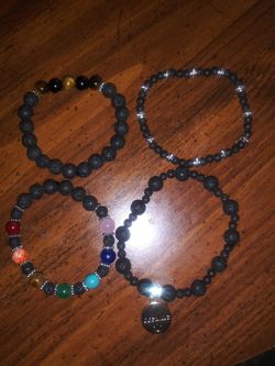 Lava Rock Bracelets/Beaded Jewelry