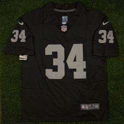 Las Vegas Raiders Black #34 Jackson Adult NFL FootBall Jersey