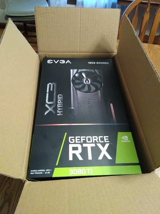 EVGA RTX 3080 ti xc3 Ultra Hybrid