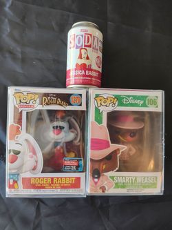 Funko Pop Who Framed Roger Rabbit 3-Piece Set