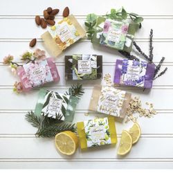Handmade Bath Soap 8 Pcs Box Set