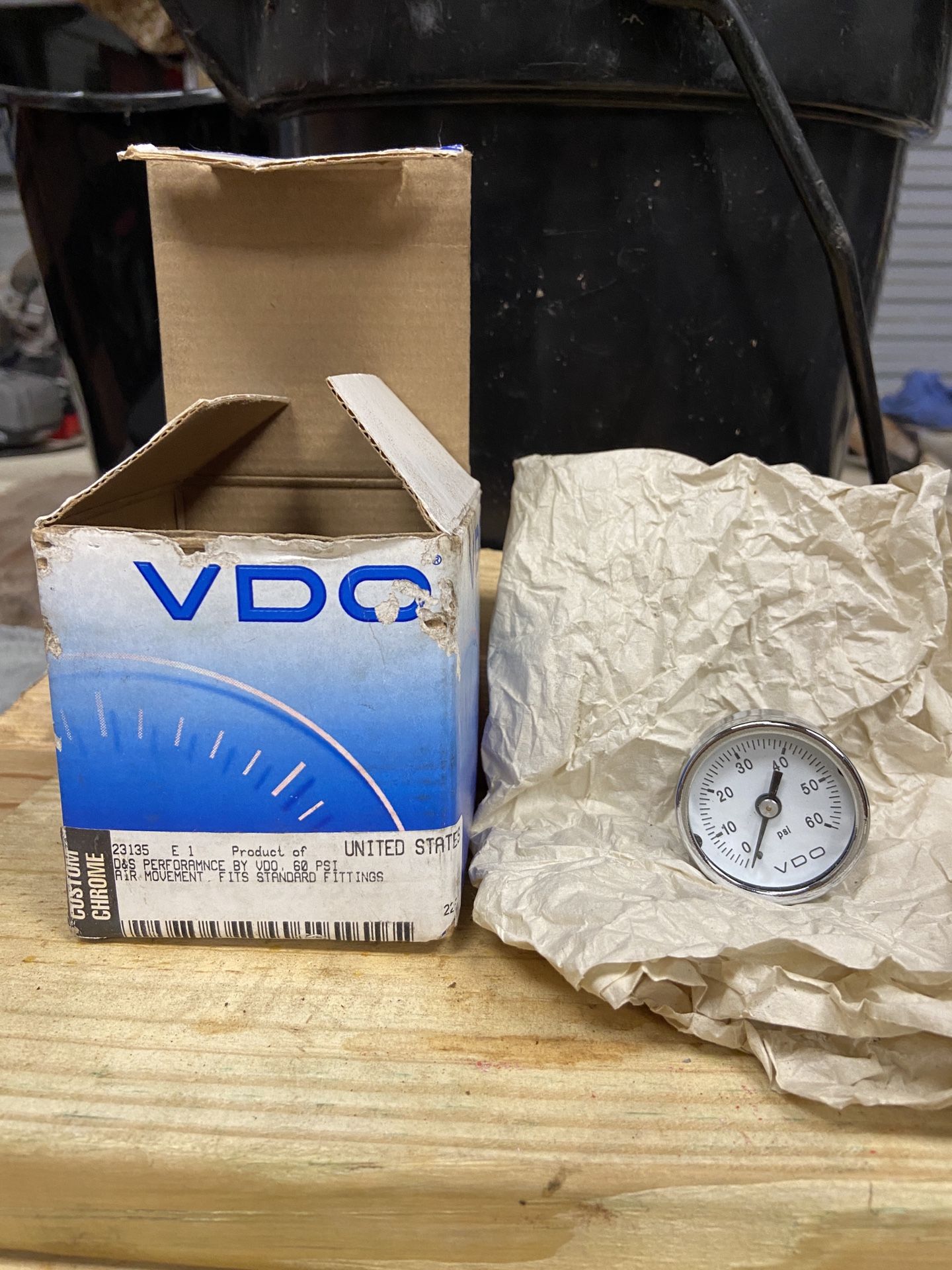 Chrome Pressure Gauge