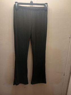 BLACK STRETCH LEGGINGS SIZE MEDIUM