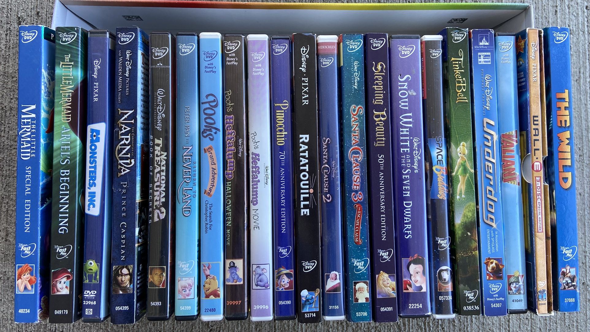 DISNEY DVDs
