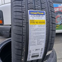Tires New Goodyear Eagle Sport 235 40R19 $600×4 Install Mount And Balance Financial Services Available No Credit Need 