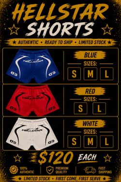 Hellstar shorts