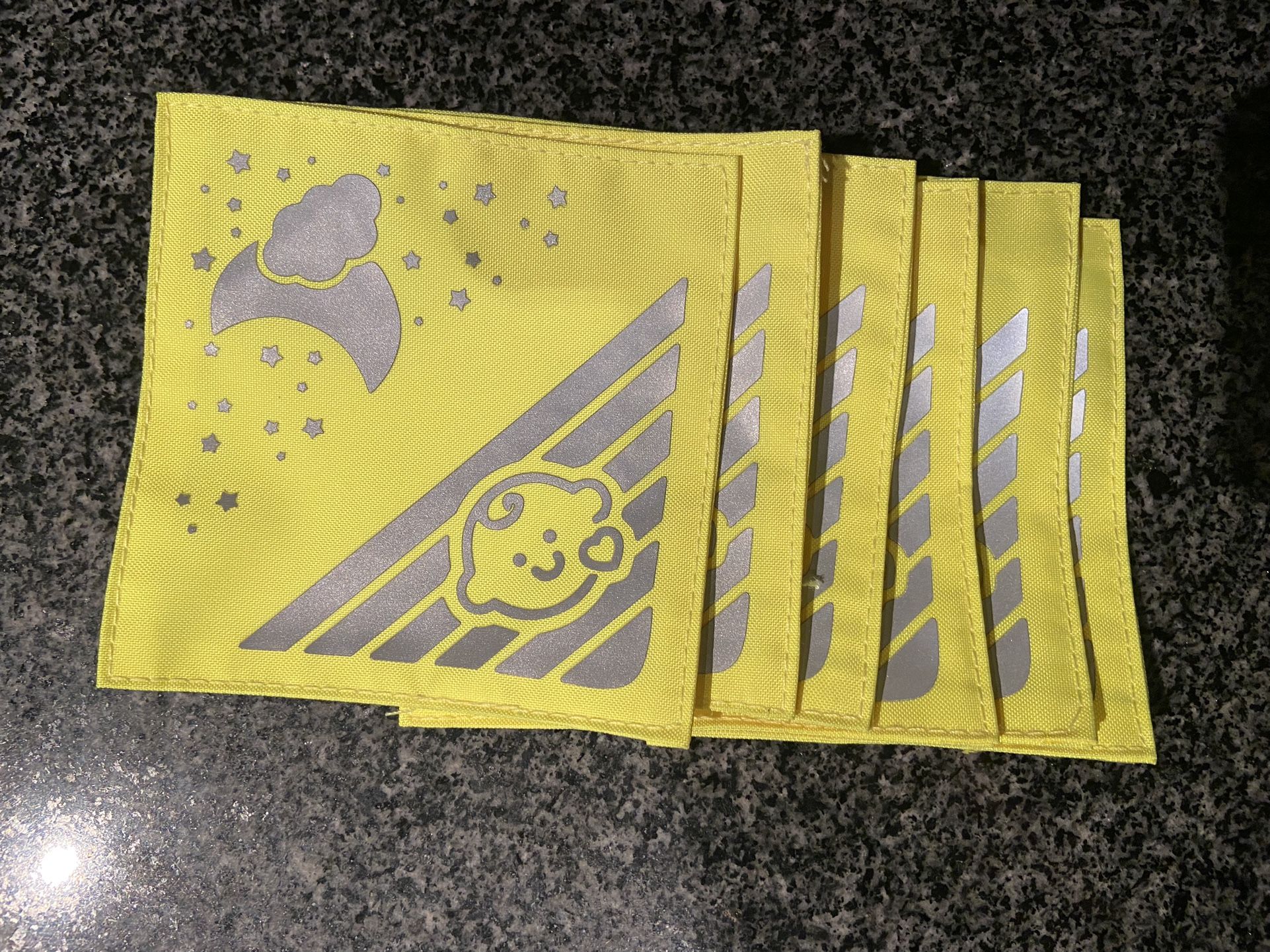 4 Reflective Stickers For Baby Stroller