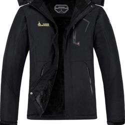 Brand new, Attractive, NEVER WORN,  Women’s Medium Black Snow Jacket 