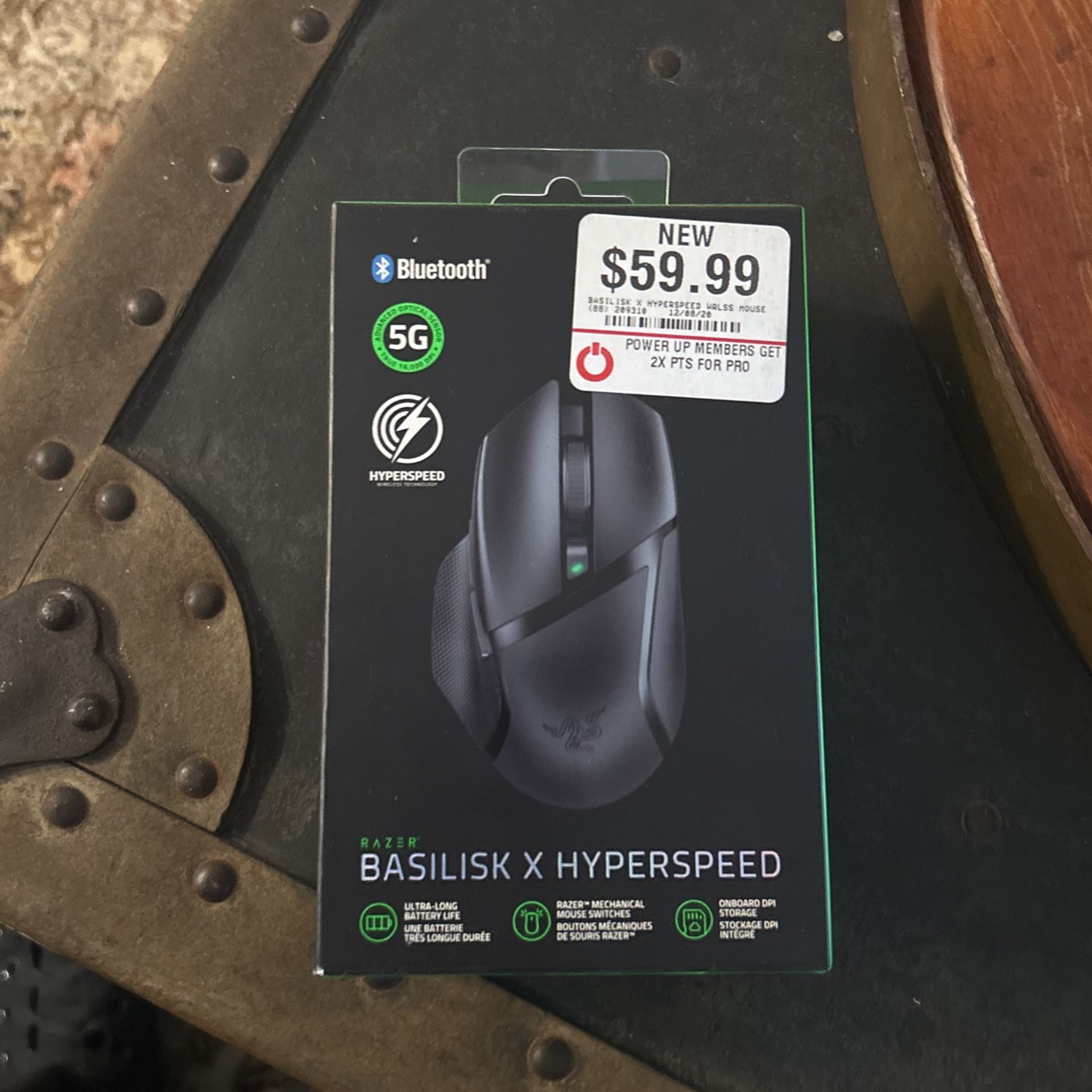 Basilisk X Hyperspeed Razer Wireless Mouse