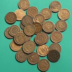 Indian Head Pennies Diferent Years 😎