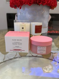 FIRM PRICE Glow  recipe vitamin C brightening Korean guava toner pads   Vitamin C Brightening Korean Guava Toner Pads for Undereye & Cheeksdd