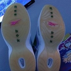 Size 13 - Reebok Question Low X Bbc Ice Cream Yellow Lilac Glow 2020