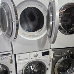 Lg Or Kenmore Stackable Washer And Dryer Set 