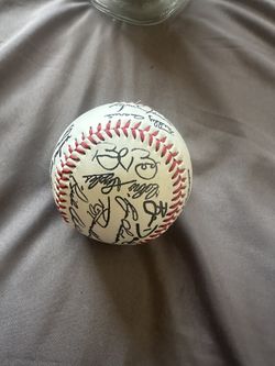Signed Baseball  Mariners Wilson Martinez  Obo