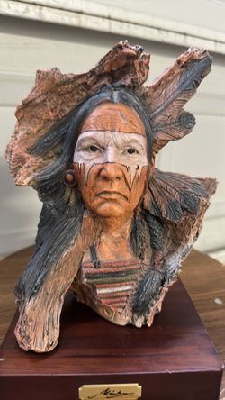 Native American figurine decor