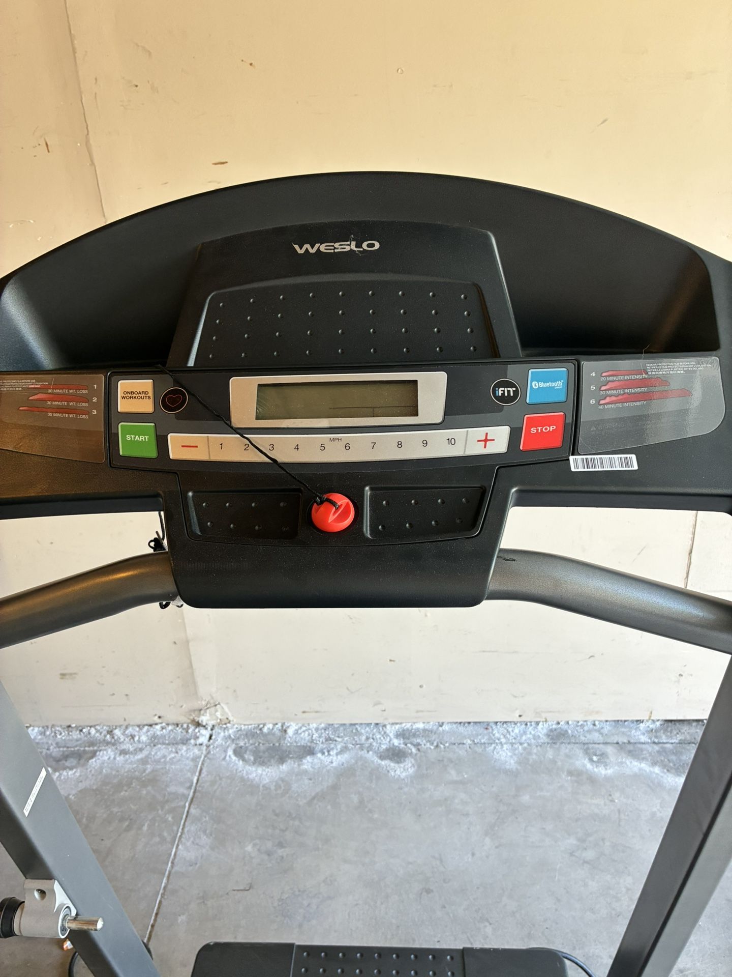 Working treadmill