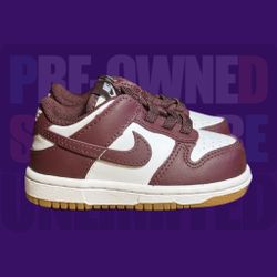 Nike Dunk Low TD ‘Burgundy Crush Gum’