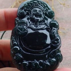 Jadeite Money God Pendant Certificate 