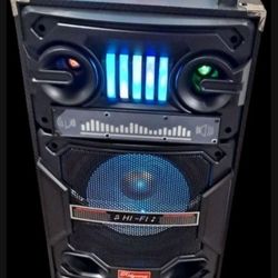 BLUETOOTH SPEAKER KARAOKE SPEAKER RECHARGABLE BRAND NEW 