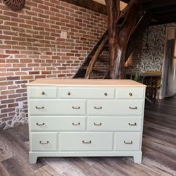 Refinished Solid Maple Wood Ethan Allen Dresser / Changing Table - Free Delivery! 