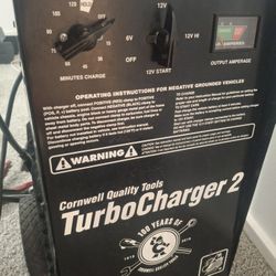 Cornwell Turbo Start Battery Charger 