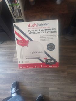 Portable Satellite Dish Over $400 New. Still In Unopened Box.