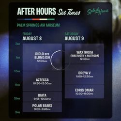 Splash House Afters 